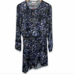 Parker Dark Bluebonnet Floral Dress NEW